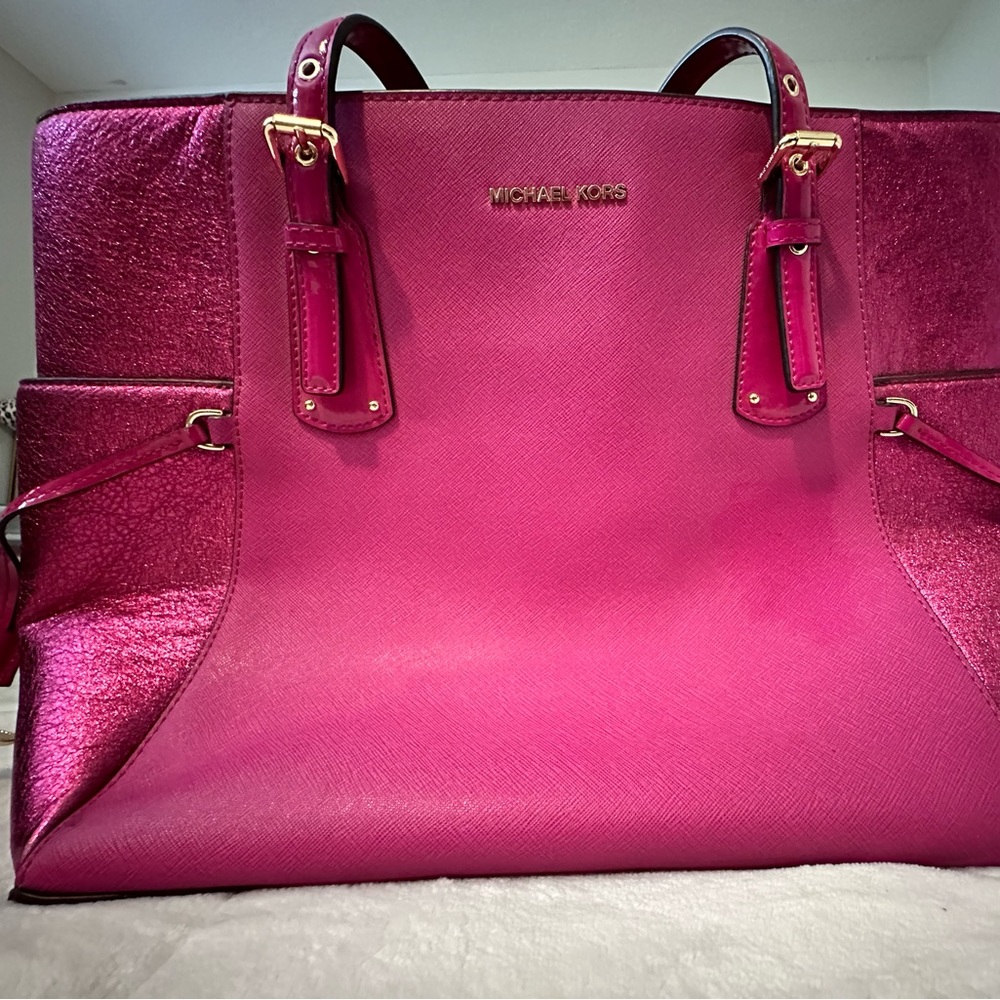 MK Magenta Tote